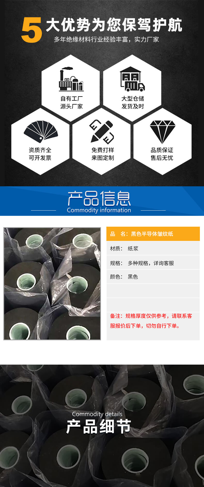 半导体皱纹纸